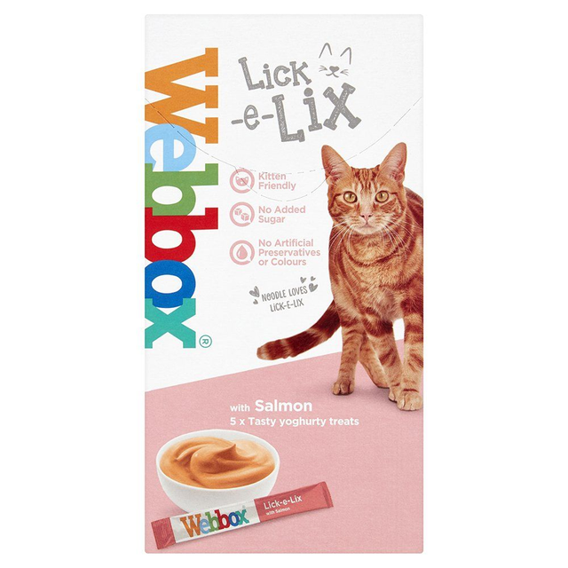 Lick-e-lix Cat Treats Salmon 5x15g