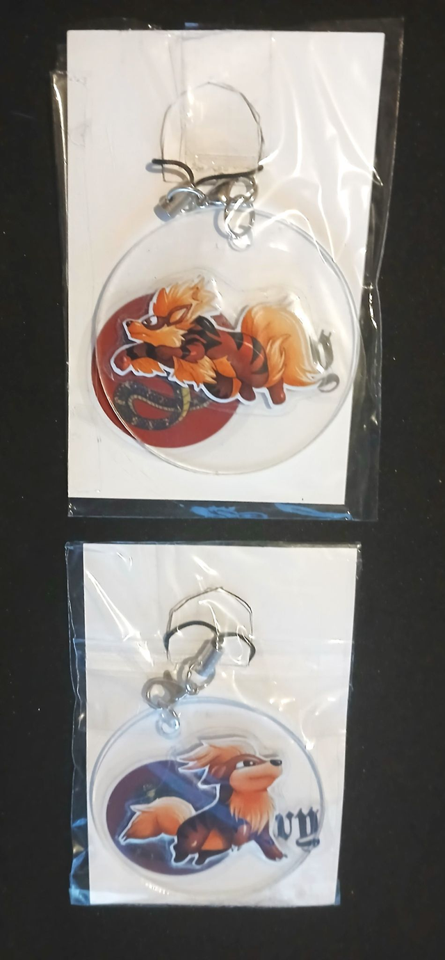 Arcanin et Caninos Lots 2 porte clé