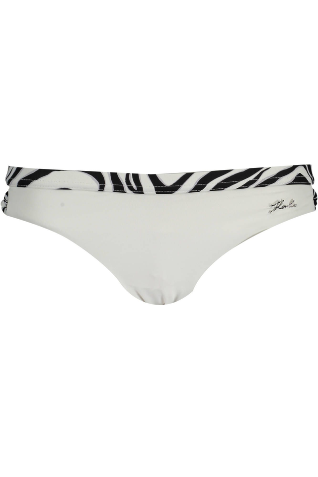 KARL LAGERFELD BEACHWEAR COSTUME PARTE SOTTO DONNA BIANCO