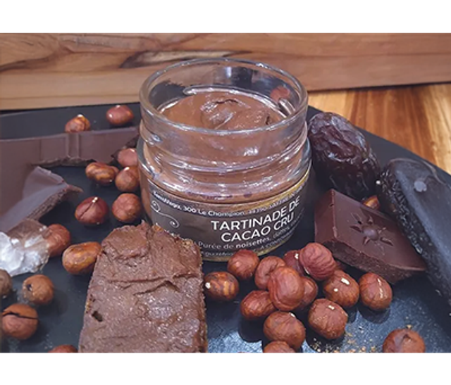 Te) Tartinade de cacao cru