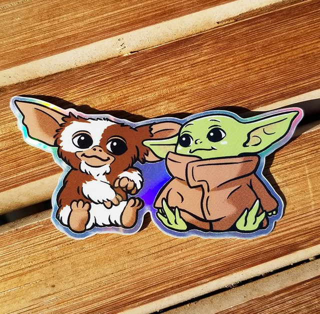 Sticker | Gizmo & Grogu (baby Yoda)