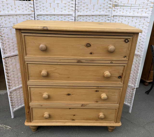 Quality Pine Chest Of Drawers