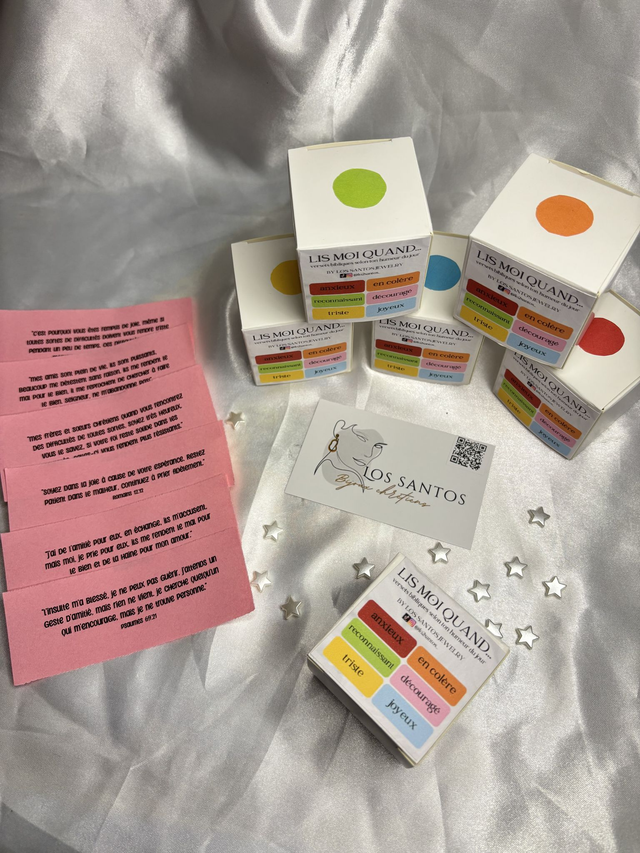 6 boites à versets bibliques - LIS MOI QUAND..