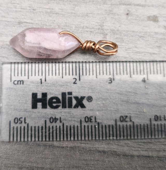 Fluorite pendant small