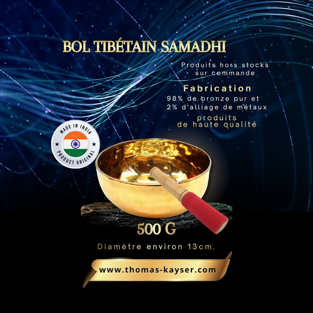 Bol Chantant Tibétain Samadhi 500g
