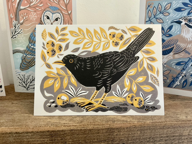 ‘Small’ A6 Greetings Card