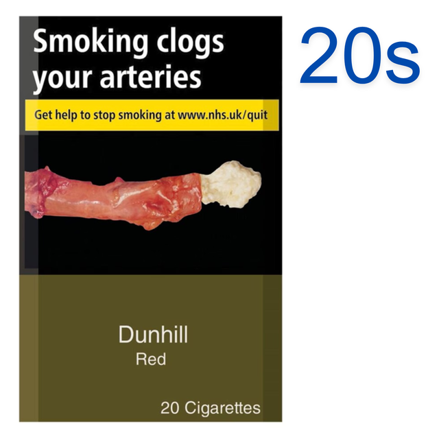 Dunhill Red Cigarettes, 20s