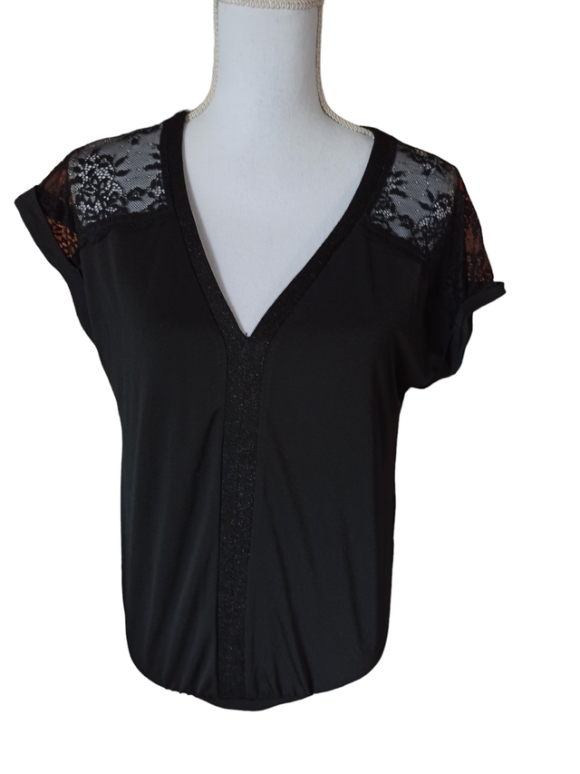 Blouse noir T1