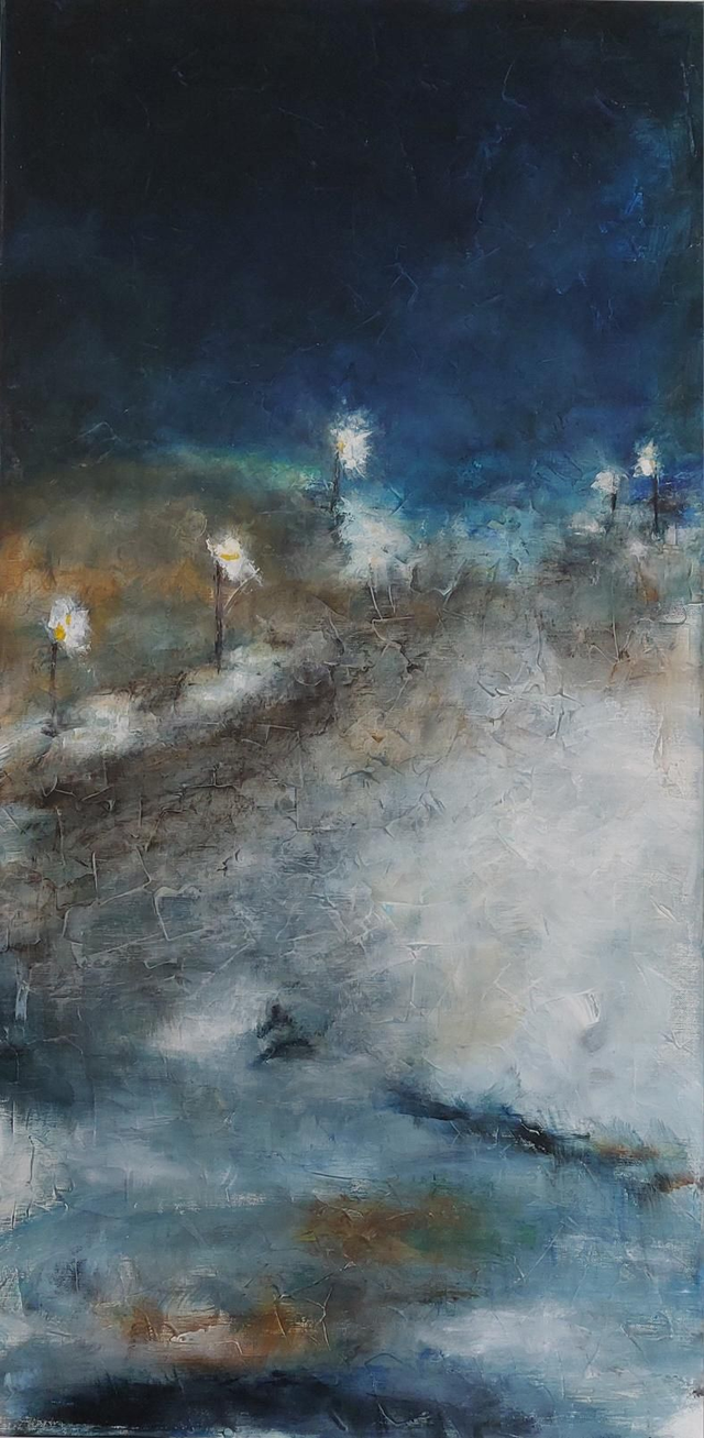 DOUCE NUIT D'HIVER III - 120x60cm 