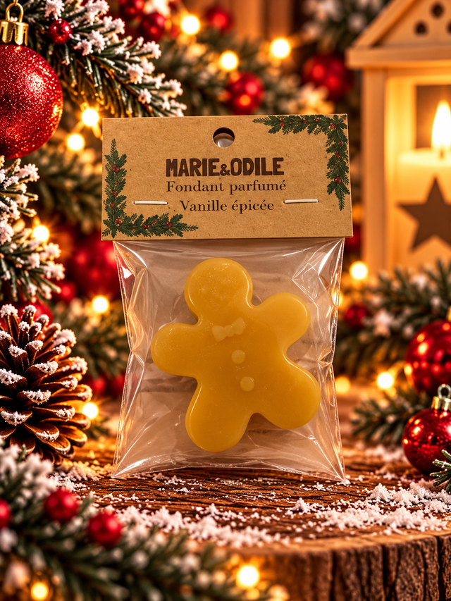 Fondant parfumé Vanille épicée - 14 grammes