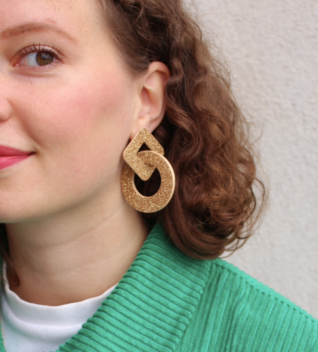 Alix • doré pailleté