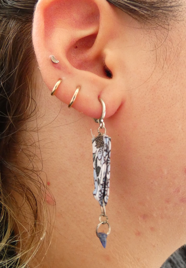 Boucles d'oreilles Léandre