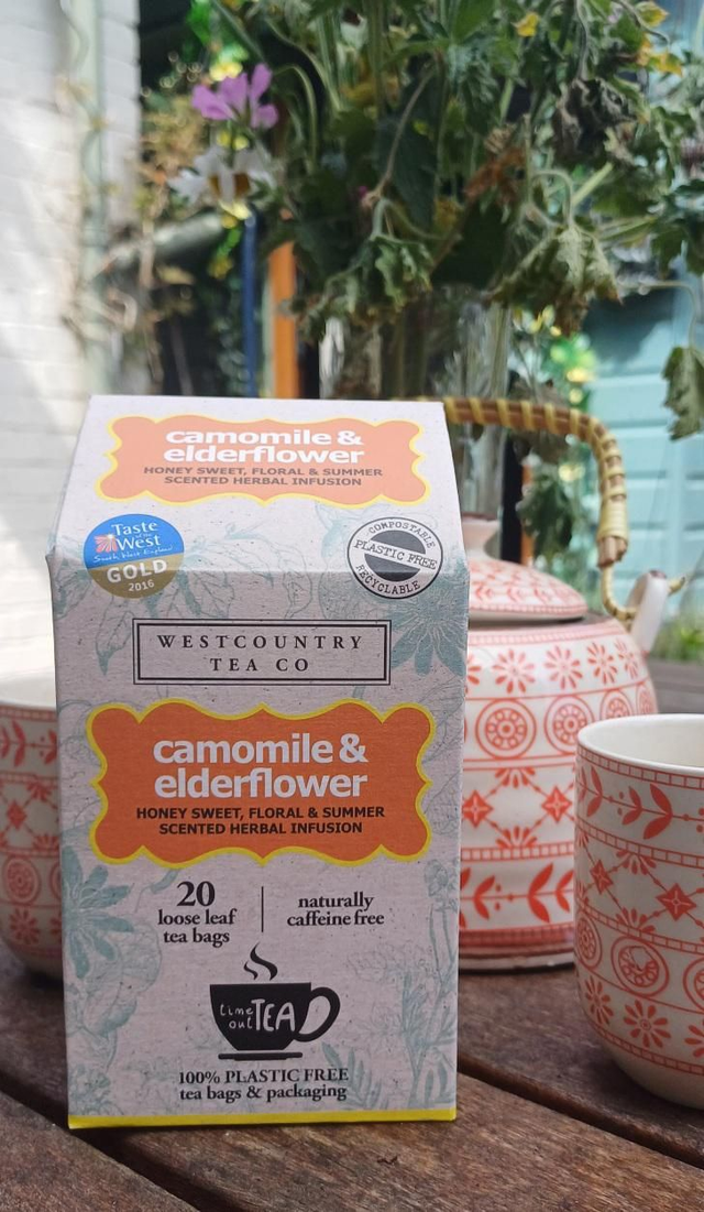Camomile &amp; Elderflower Tea Bags 