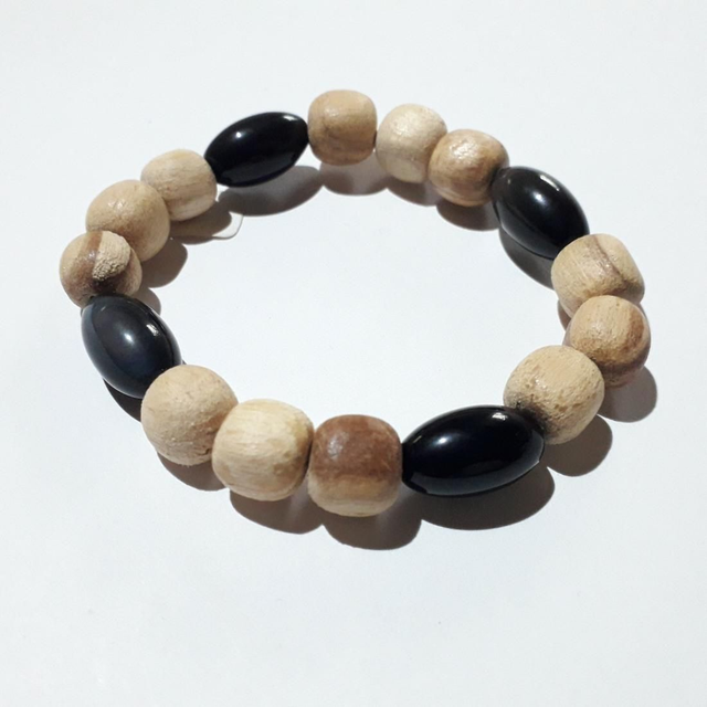 Rainbow Obsidian Palo Santo Bracelet 