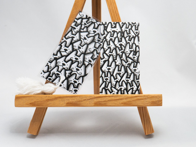 PIESKI zakładka do książki, prezent dla czytelnika