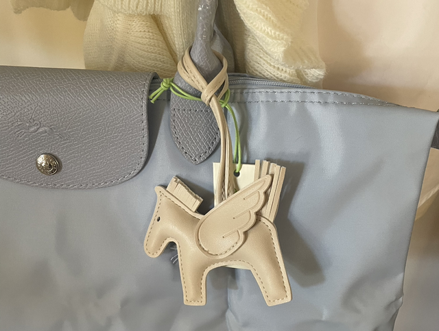 Tas licht blauw - verkocht