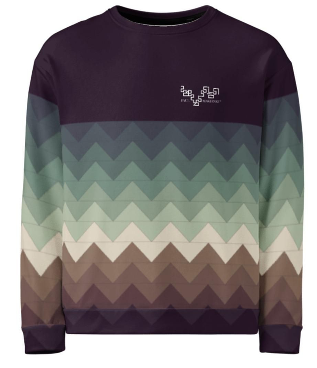 Sweatshirt Unisexe Wave Black 