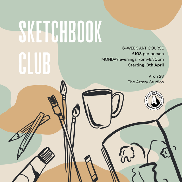 Sketchbook Club - 13th April - 18th May