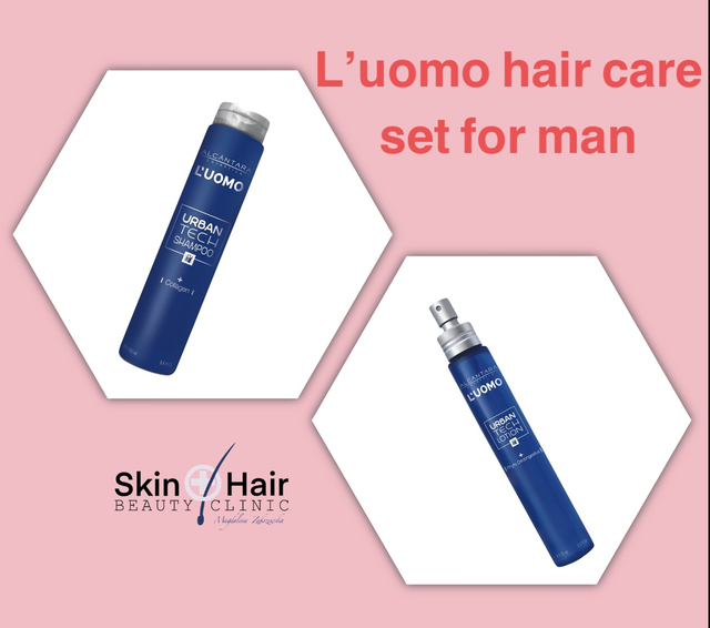 L’uomo set - Shampoo and lotion for Man