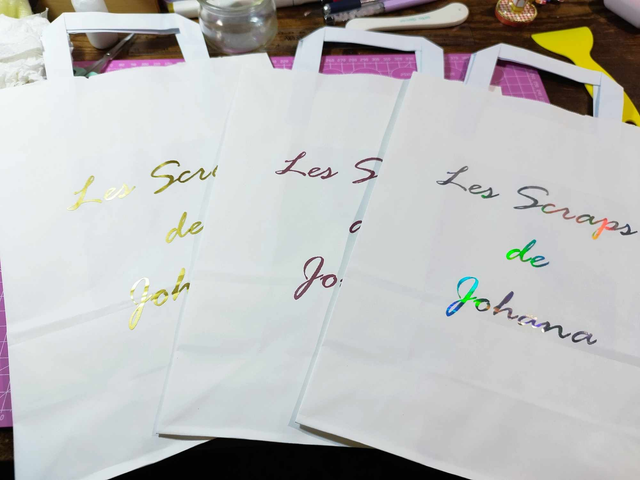 Sac papier personnalisable