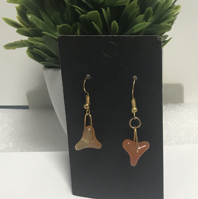 Peach Dangling Earrings- PCDE14