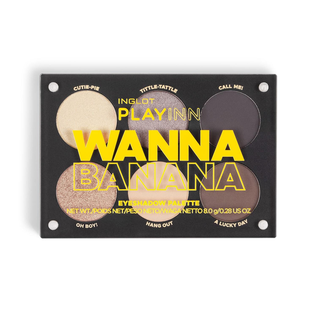 INGLOT PLAYINN Lidschattenpalette Wanna Banana