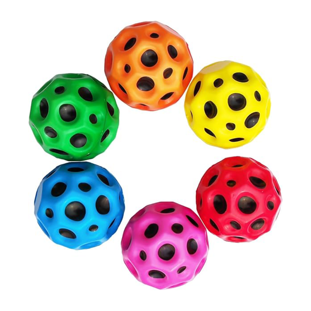 COLOURED HIGH BOUNCING MOONBALL