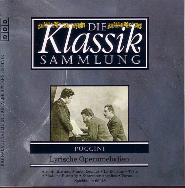 Puccini – Lyrische Opernmelodien Audio CD