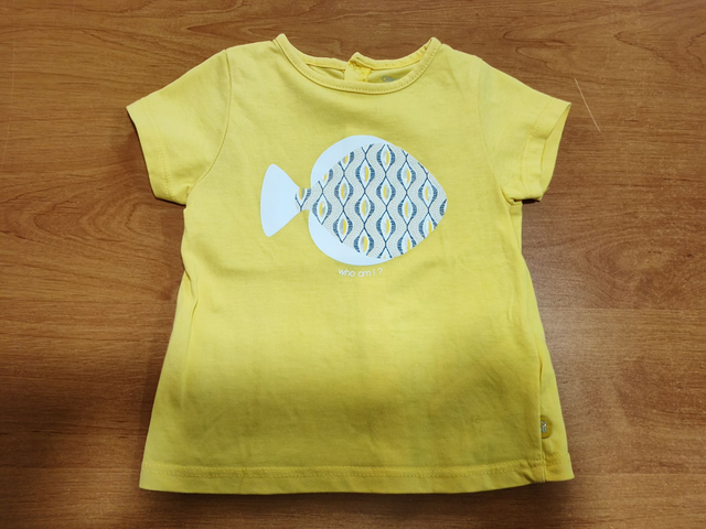T-shirt poisson en 6 mois