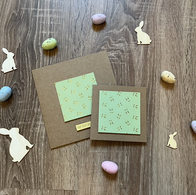 Mint Bunny Easter Card