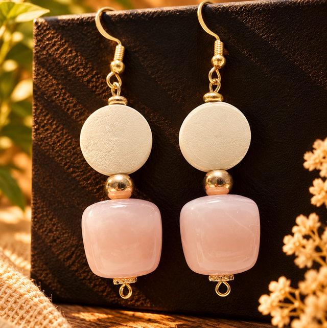 Boucles SAUVAGE rose