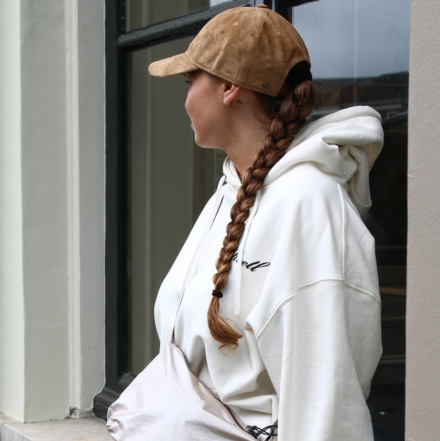 Stetson Baseball Cap Goat Suede Brown