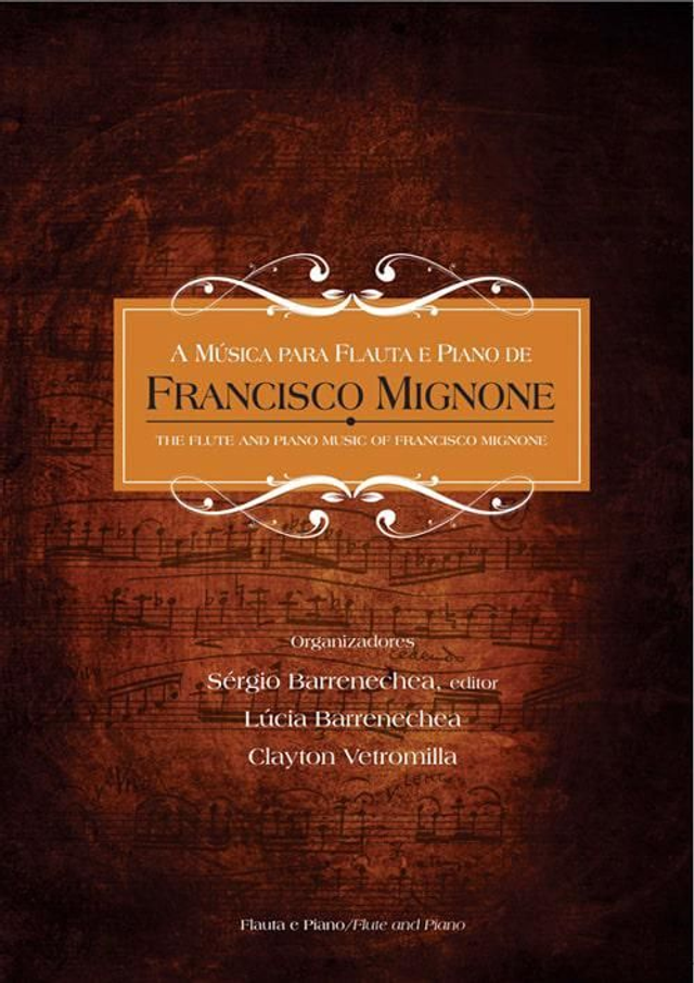 Livro "A Música para Flauta e Piano de Francisco Mignone"