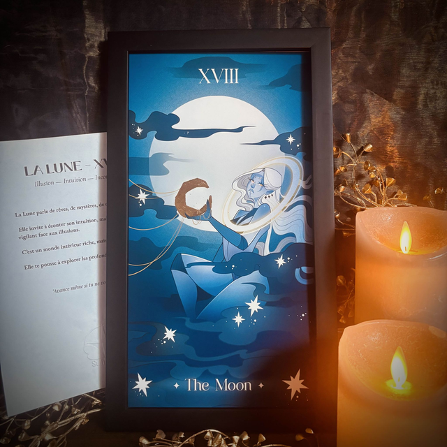 Tarot XL : 18 - La Lune