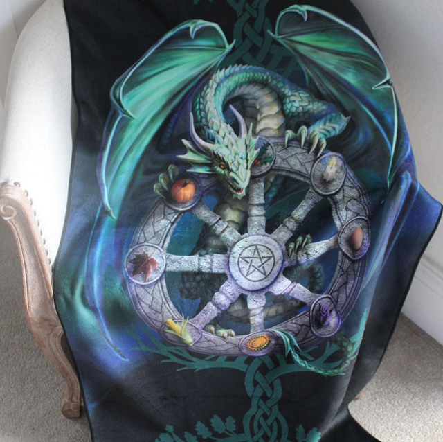 Year of the Magical Dragon Towel. By Anne Stokes 