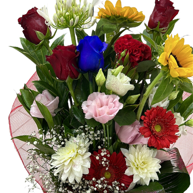 Fascio di fiori misti  ( i fiori in foto possono variare dal periodo