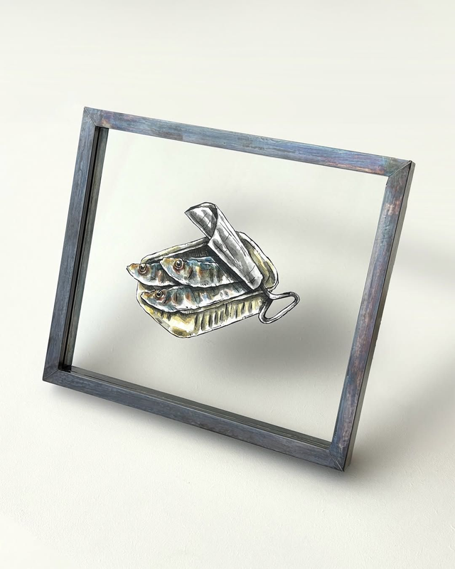 LA BOÎTE DE SARDINES ENTRE DEUX VERRES