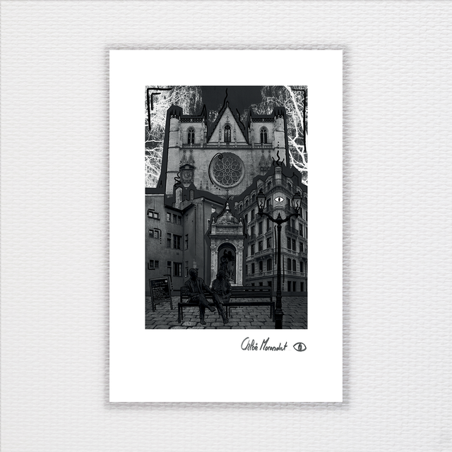 Carte Postale St-Jean N&amp;B - Lyon  