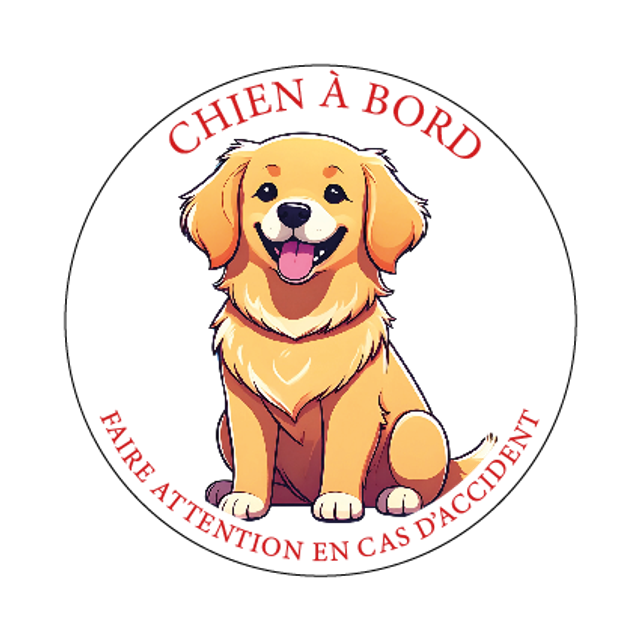 Stickers Golden Retriever