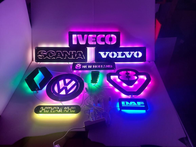 Tractor LED Shadow Backboards