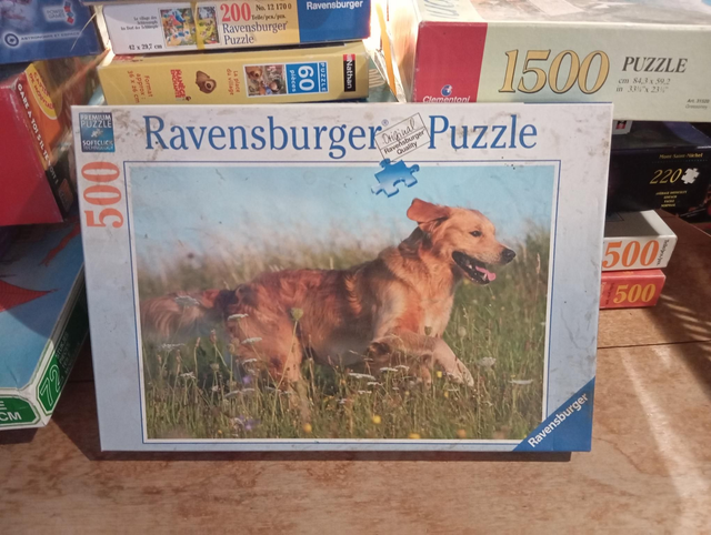 Puzzle ravensburger 500 pièces labrador 