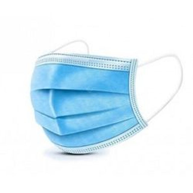 MASQUE CHIRURGICAL EVOCARE 3 PLIS TYPE IIR (>98%) - boite de 50