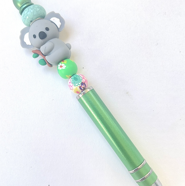 S25 - stylo à perles et perle koala