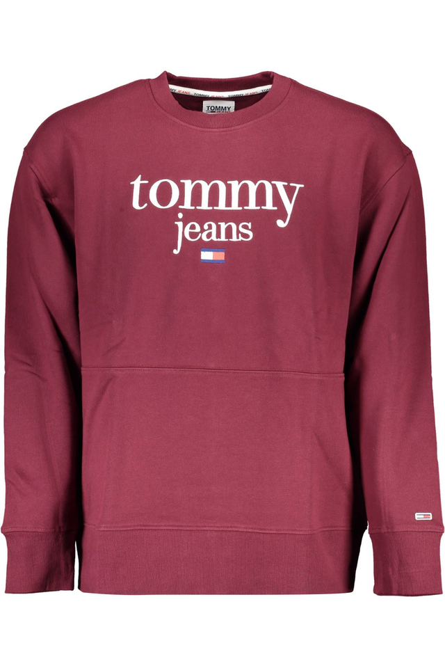 TOMMY HILFIGER FELPA SENZA ZIP UOMO VIOLA
