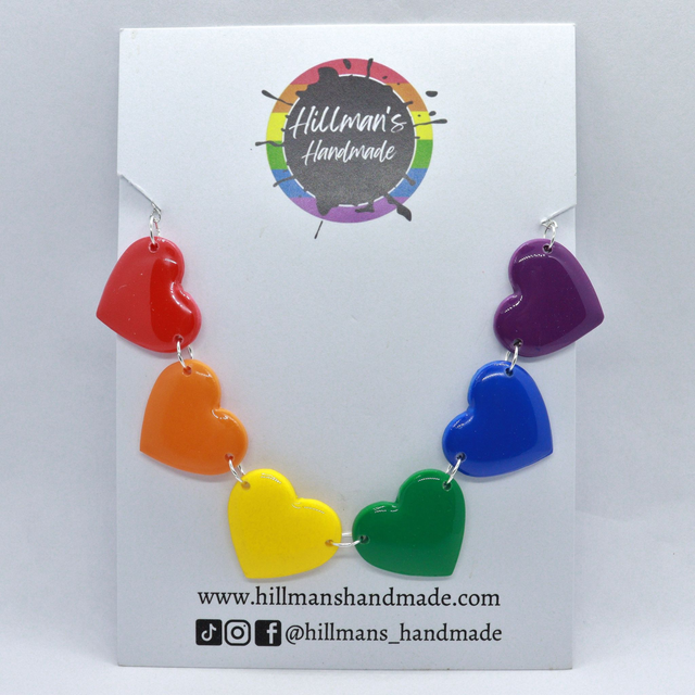 LGBT+ Heart Necklace