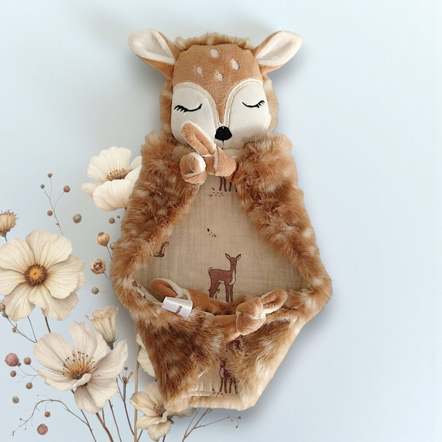 Biche fourrure à pois