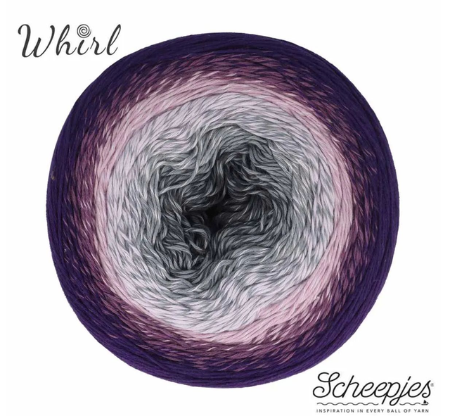 Scheepjes Cotton Whirl 1x1000m - 701 Grape Jam