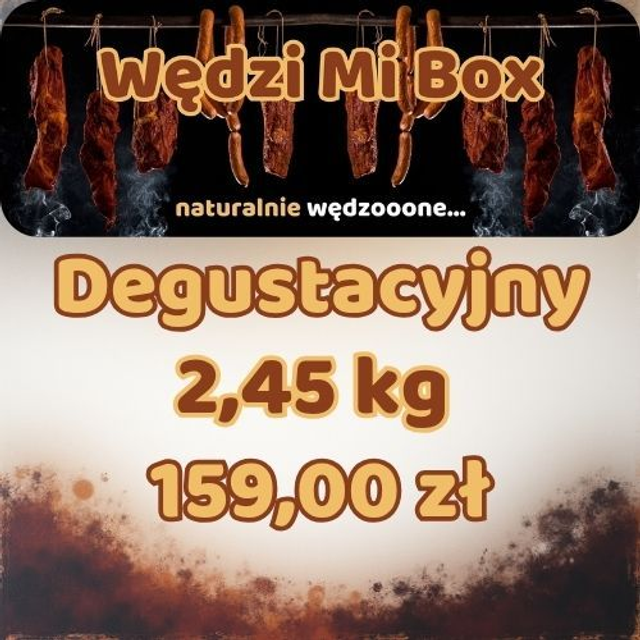 WędziMiBox Degustacyjny – 2,45 kg