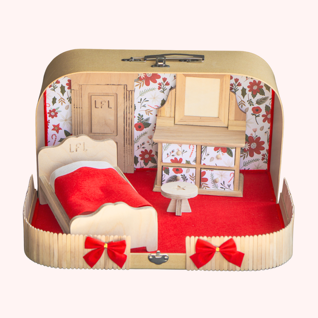 Grande Valise Magique – Format Étoilée - Fleurs