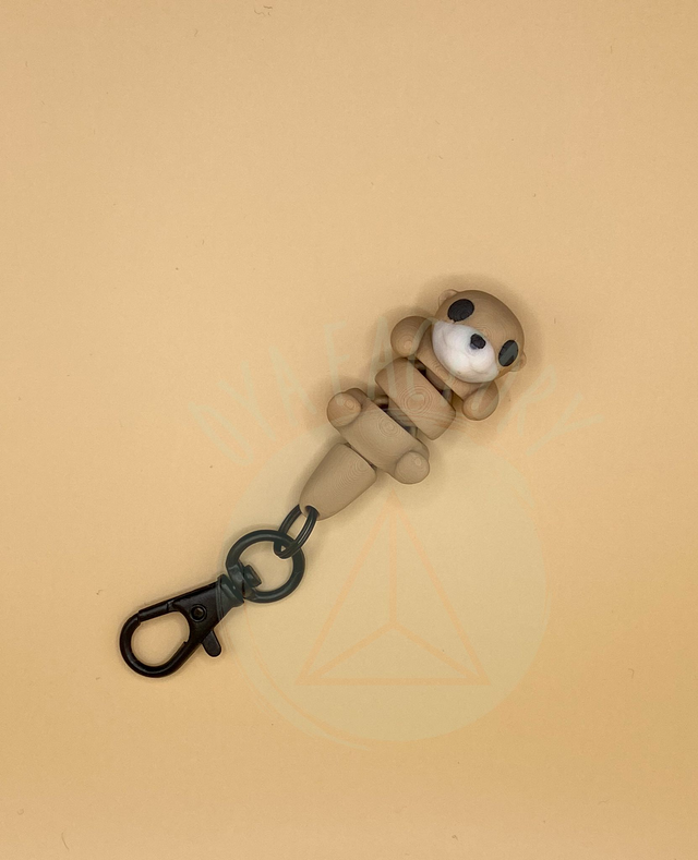 Porte-clés mini Loutre articulée